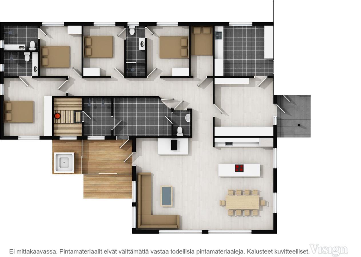 LeviRoyal Kuppimaantie Villas Buitenkant foto